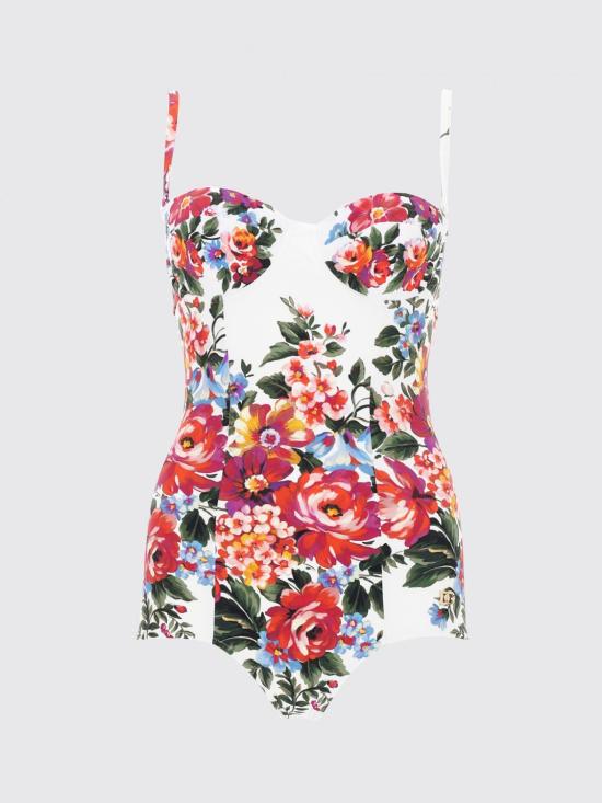 26SS 돌체앤가바나 원피스 수영복 O9A13JON0EH HA5ZO White - DOLCE & GABBANA