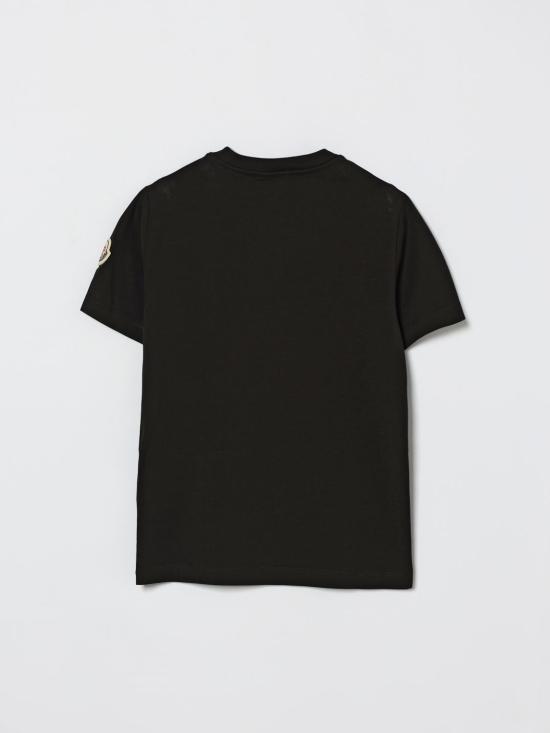 26SS [키즈] 몽클레어 티셔츠 8C0001589AFV 999 Black - MONCLER