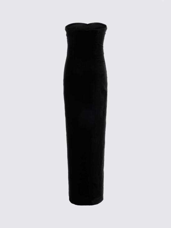 26SS 알레산드라리치 롱 원피스 FABX4269F2603 0900 Black - ALESSANDRA RICH