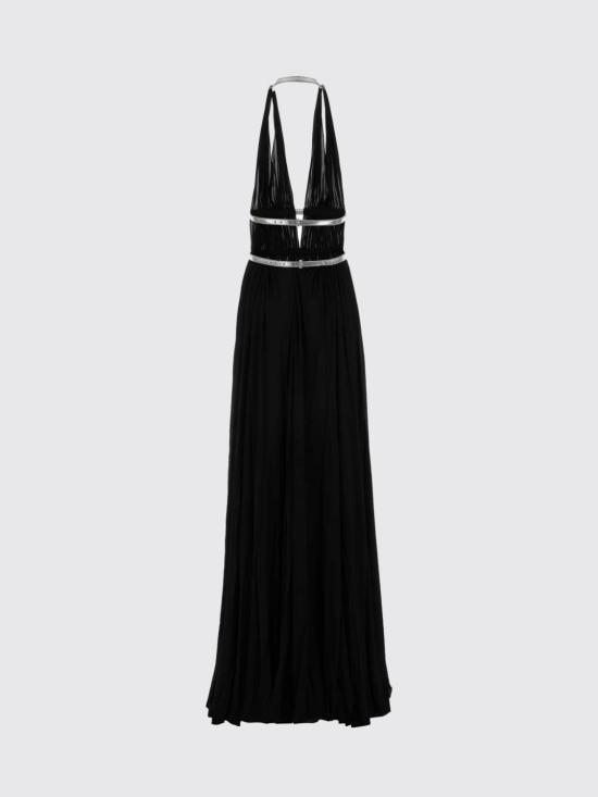 26SS 알라이아 롱 원피스 AA9R2936J050C 995 Black - ALAIA