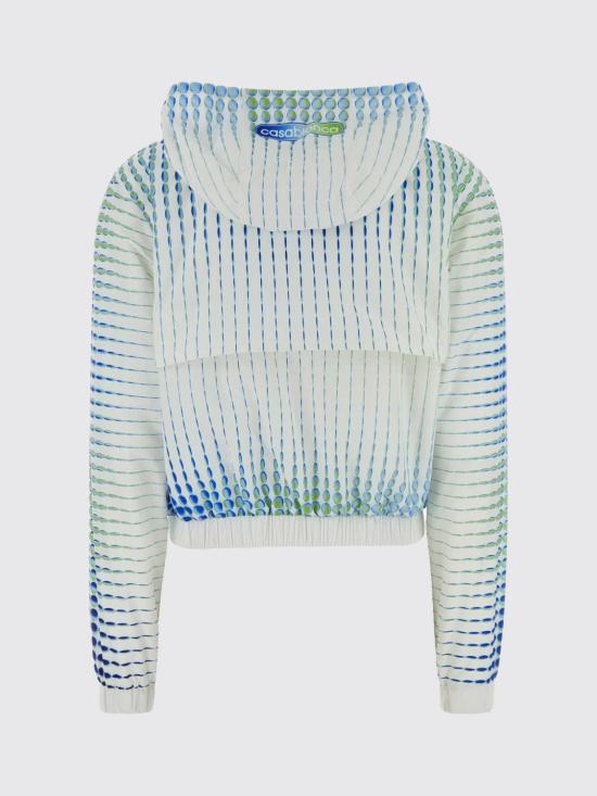 26SS 카사블랑카 스웨터 WSP26JK453 01 White - CASABLANCA