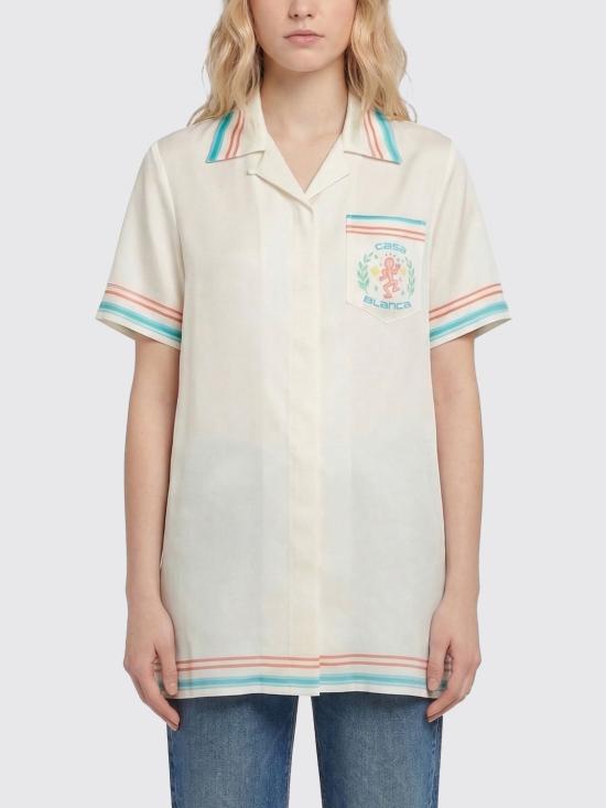 26SS 카사블랑카 셔츠 WSP26SH200 03 White