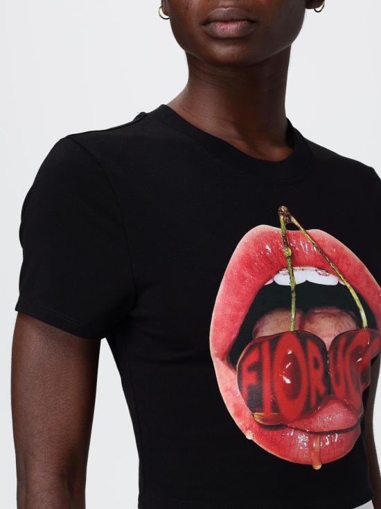 26SS 피오루찌 반팔 티셔츠 W01FPTSH094CJ03 BK01 Black - FIORUCCI