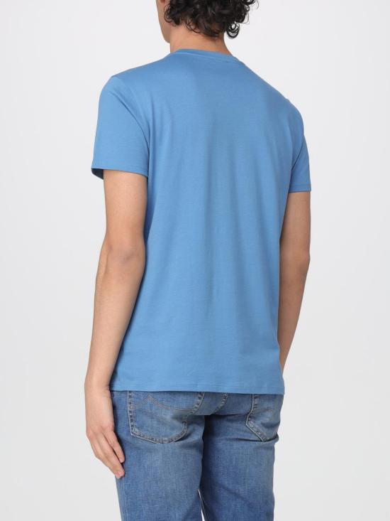 26SS 라코스테 피마 코튼 저지 크루넥 티셔츠 TH6709 JBK Blue - LACOSTE