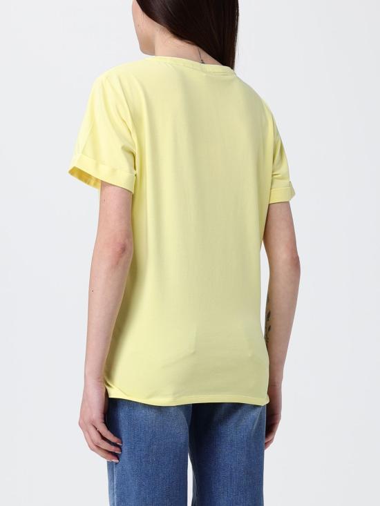 26SS 리우조 반팔 티셔츠 TA6163JS003 P9311 Yellow - LIU JO