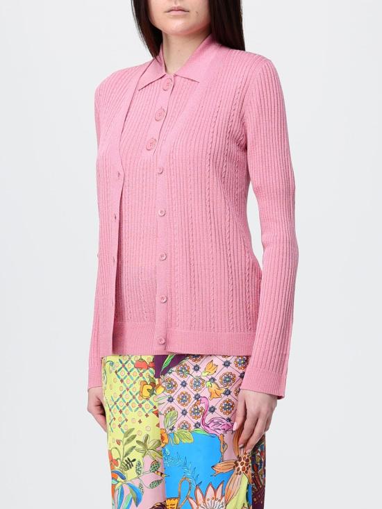 26SS 리우조 스웨터 WA6285MS46J A4382 Pink - LIU JO