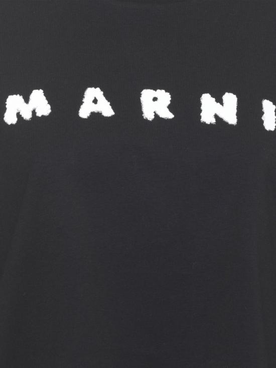 26SS 마르니 반팔 티셔츠 THJE0333P5USCX42 SLN99 Black - MARNI