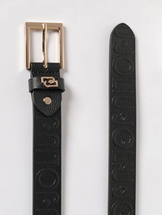 26SS 리우조 레귤러 벨트 AA6237E1012 22222 Black - LIU JO