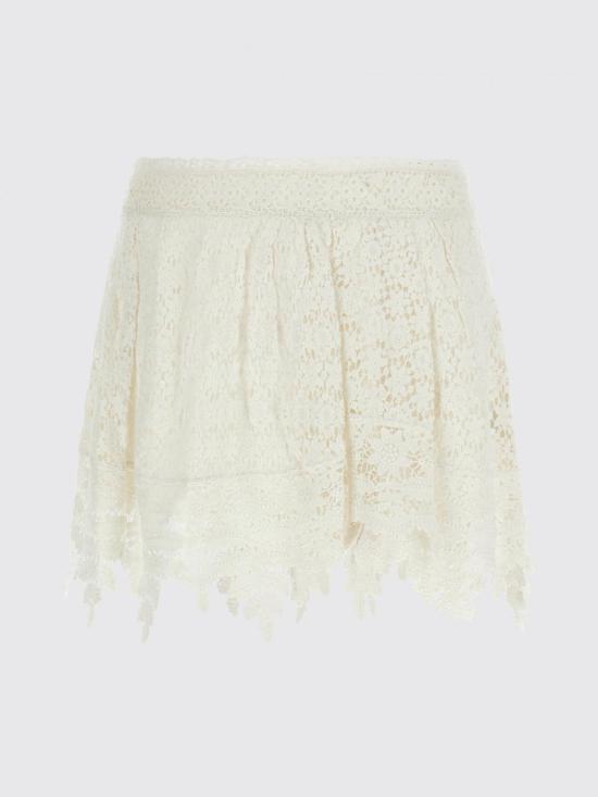 26SS 이자벨마랑 숏 스커트 JU0453FAD1J02I 20WH White - ISABEL MARANT