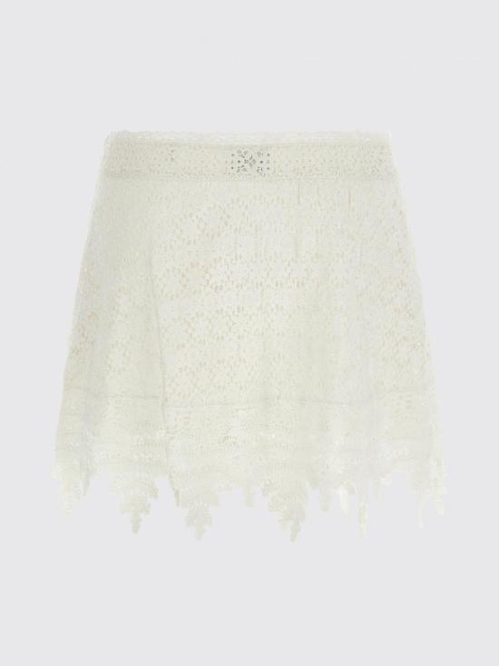 26SS 이자벨마랑 숏 스커트 JU0453FAD1J02I 20WH White - ISABEL MARANT