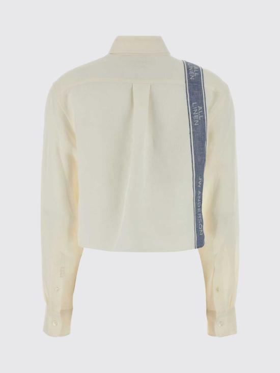 26SS JW앤더슨 셔츠 SH0384PG1898 614 White - JW ANDERSON