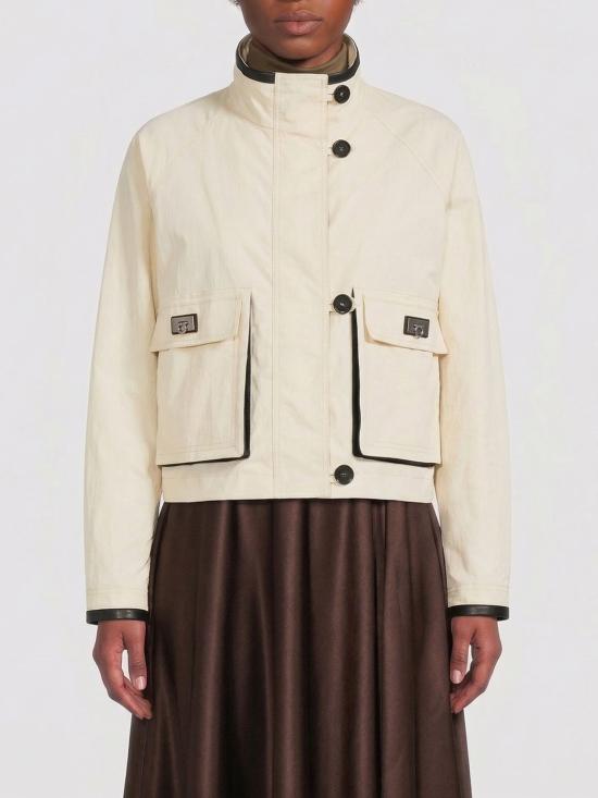 26SS 살바토레 페라가모 자켓 790544 MASCARPONE White