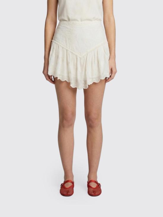 26SS 이자벨마랑 숏팬츠 SH0296FAD1J03I 20WH White