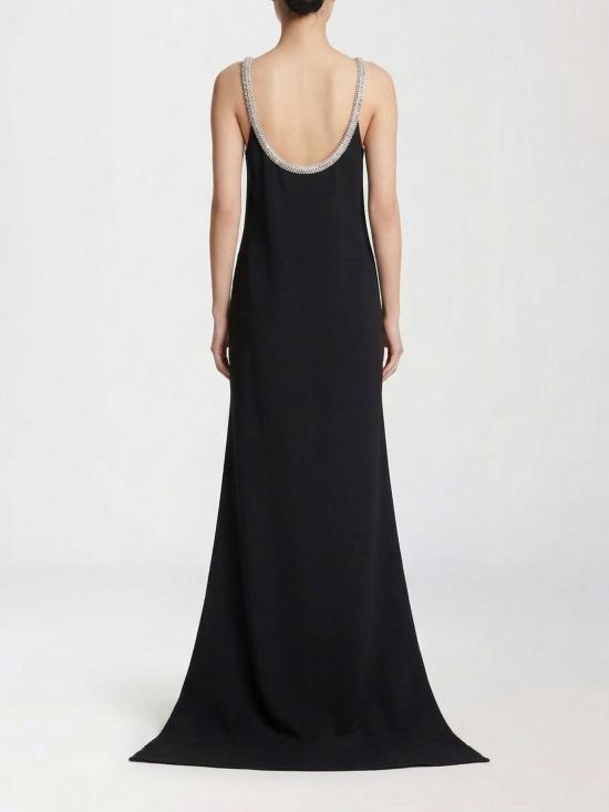 26SS 톰포드 롱 원피스 AB3625SDE517 NAA Black - TOMFORD