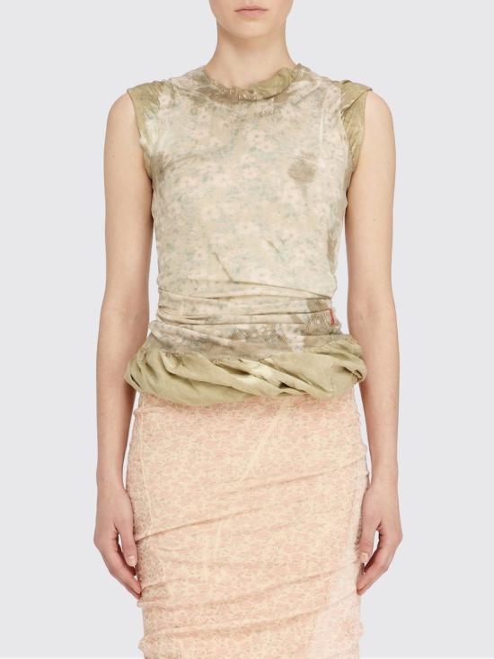 26SS 디젤 민소매 티셔츠 A229450IFBA 7FYA Green