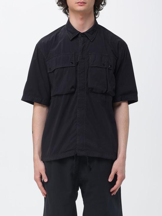 26SS 씨피 컴퍼니 반팔 셔츠 20CMSH064A005153D 999 Black