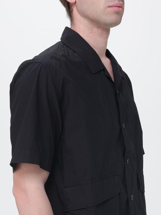 26SS 씨피 컴퍼니 반팔 셔츠 20CMSH230A005328G 999 Black - C.P. COMPANY