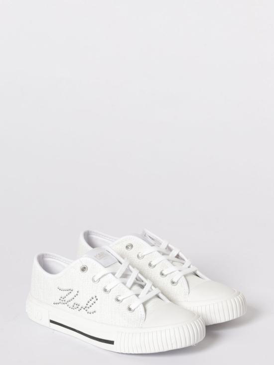 26SS [키즈] 칼라거펠트 스니커즈 Z31168 10P White - KARL LAGERFELD