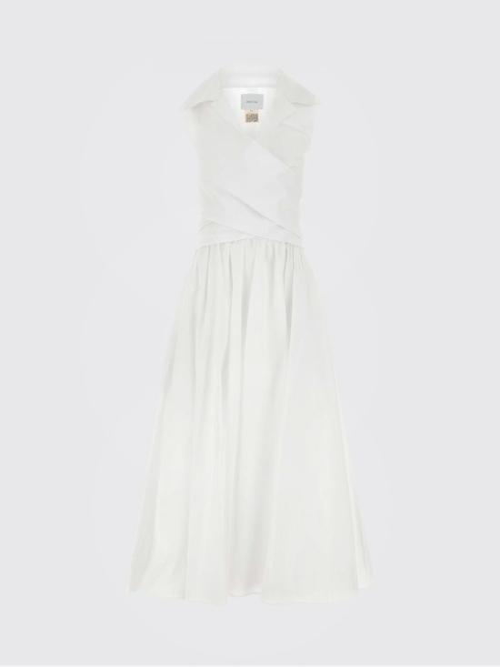 26SS 파투 롱 원피스 DR2230011 001W White - PATOU