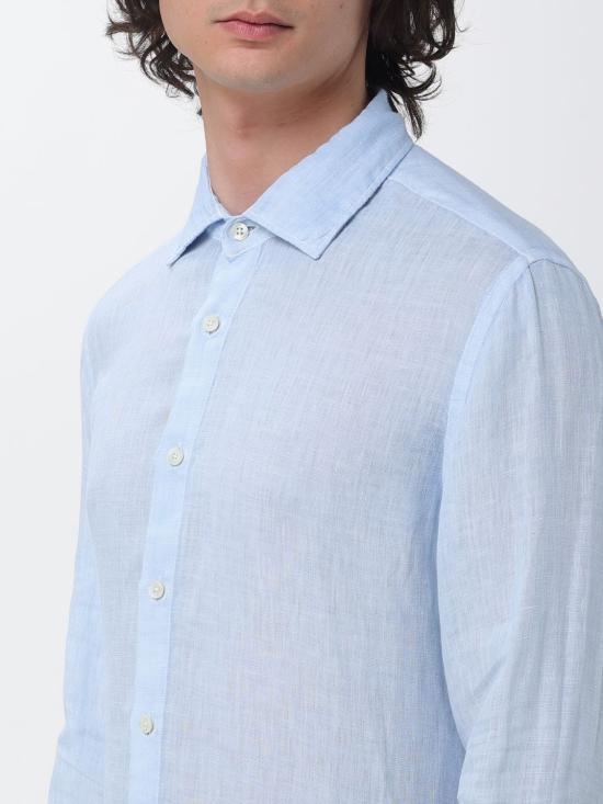 26SS 120 리노 셔츠 33ALIM1PJL000011533ALIM S00024 Blue - 120 LINO