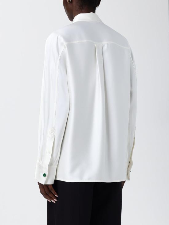 26SS 보테가베네타 셔츠 862348V6H10 9071 White - BOTTEGA VENETA