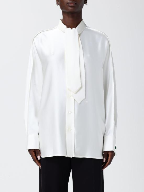 26SS 보테가베네타 셔츠 862348V6H10 9071 White