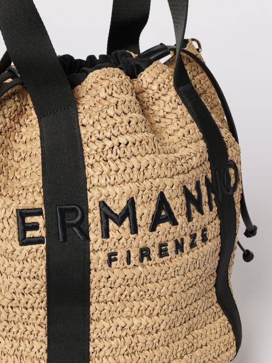 26SS 에르마노 피렌제 토트백 12402096 Black - ERMANNO FIRENZE