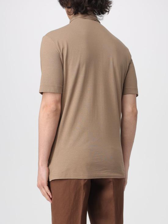 26SS 자노네 폴로 티셔츠 815159ZG380 Z1904 Burnt - ZANONE