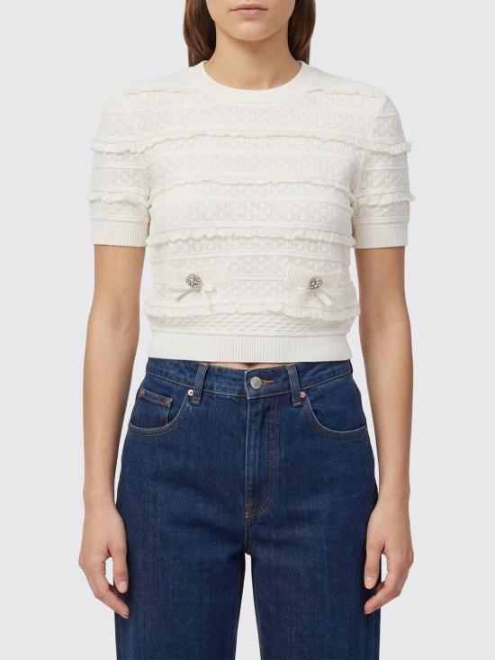 26SS 셀프 포트레이트 반팔 티셔츠 SS26063TW White