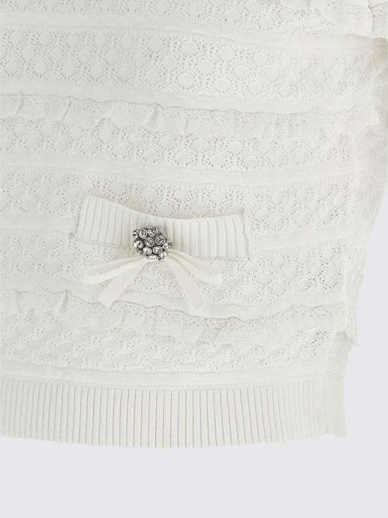 26SS 셀프 포트레이트 반팔 티셔츠 SS26063TW White - SELF PORTRAIT