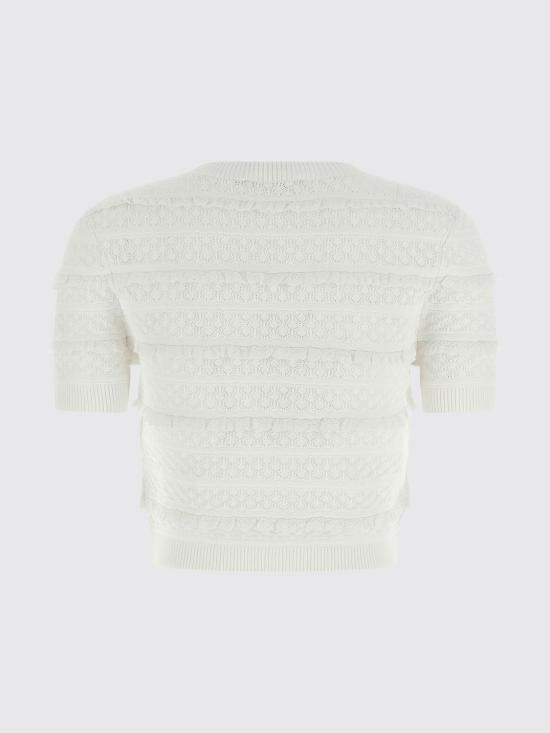 26SS 셀프 포트레이트 반팔 티셔츠 SS26063TW White - SELF PORTRAIT