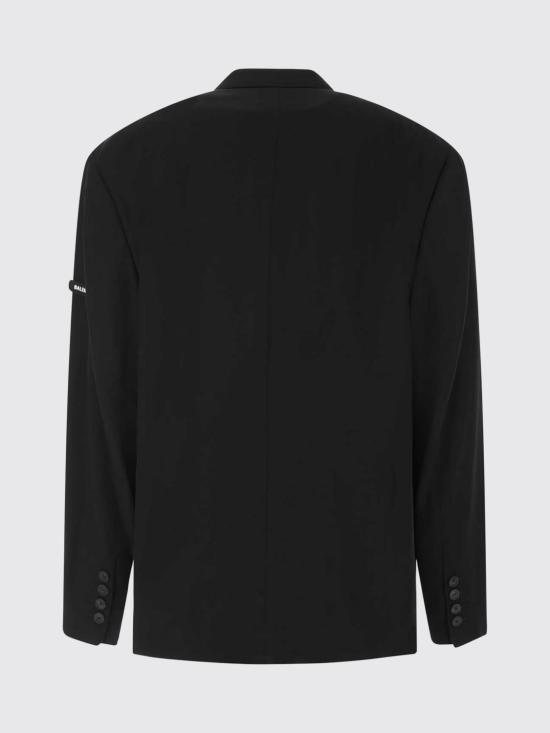 26SS 발렌시아가 플랩 포켓 블레이저 674431TJO25 1000 Black - BALENCIAGA