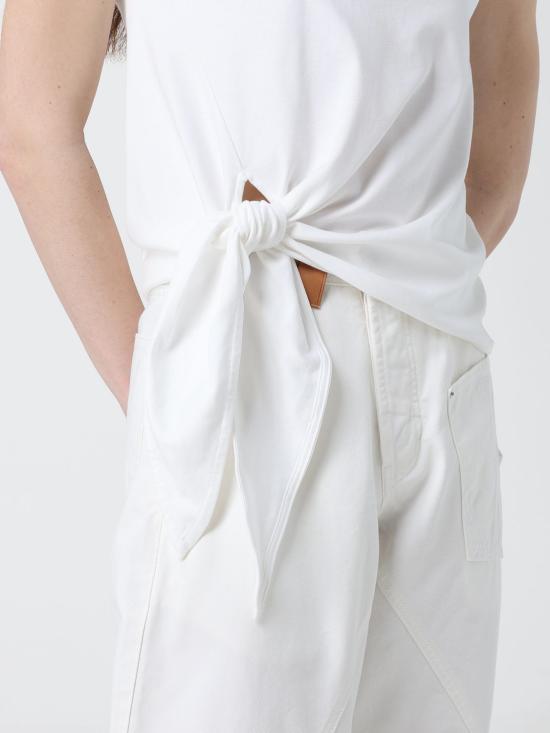 26SS JW앤더슨 탑 JO0284PG1810 001 White - JW ANDERSON