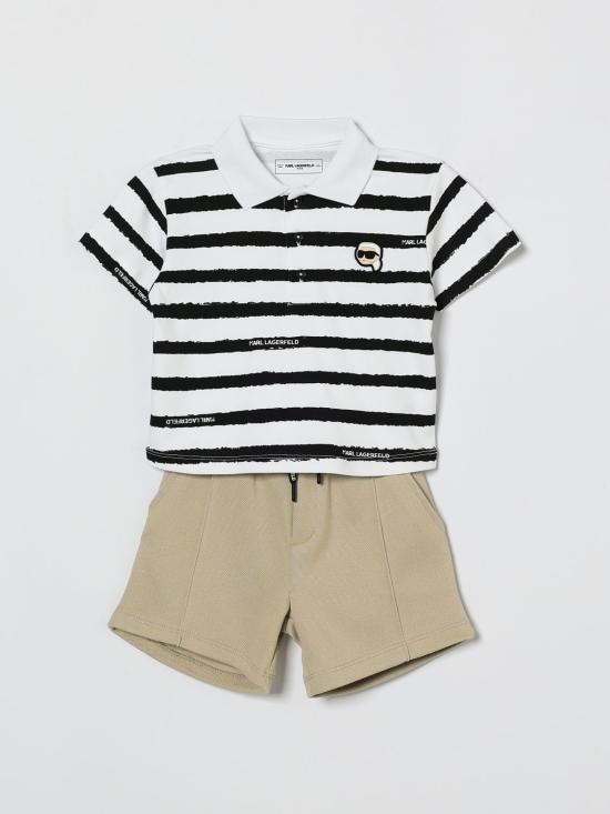 26SS [키즈] 칼라거펠트 캐주얼 세트 Z31068 10P White