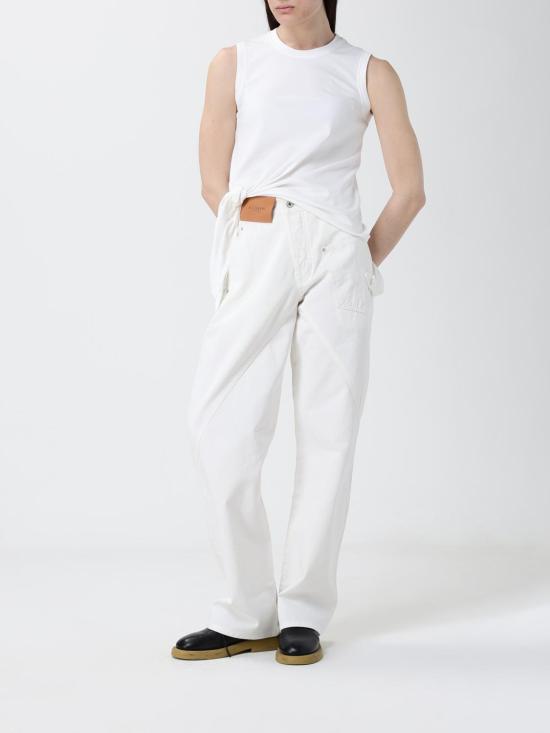 26SS JW앤더슨 데님 팬츠 DT0127PG1933 002 White - JW ANDERSON