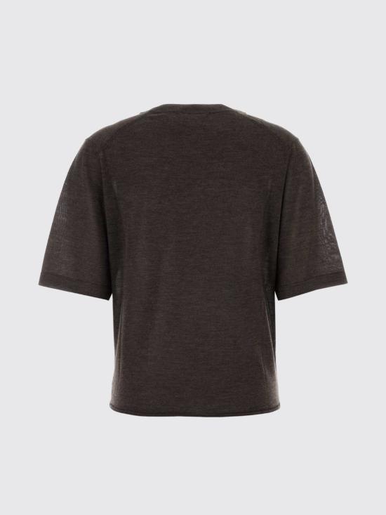 26SS 루루 드 세종 스웨터 NALA BROWNMELANGE Brown - LOULOU DE SAISON