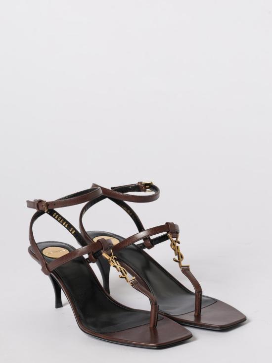 26SS 생로랑 힐/펌프스 86058625VAB 2128 Brown - SAINT LAURENT