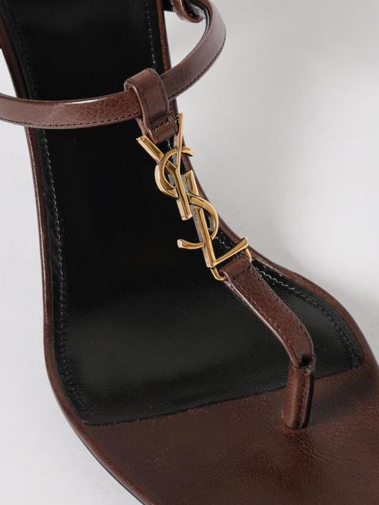 26SS 생로랑 힐/펌프스 86058625VAB 2128 Brown - SAINT LAURENT