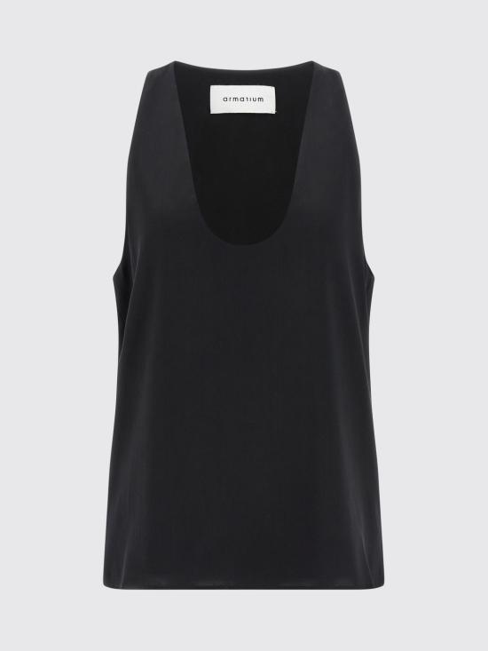 26SS 아르마리움 민소매 티셔츠 ARMTMT031SE07 002 Black - ARMARIUM