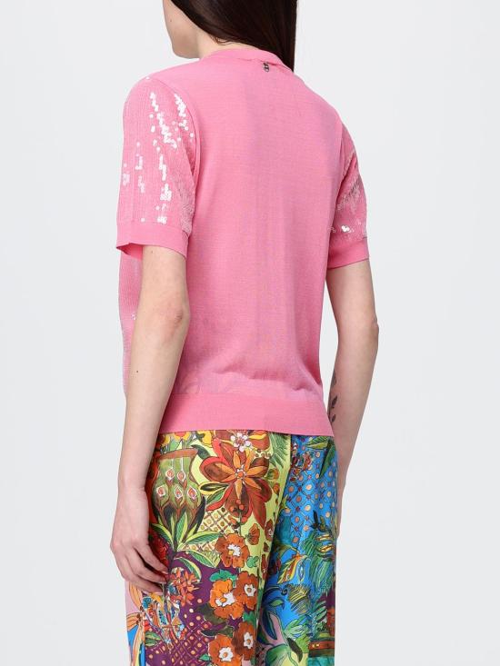 26SS 리우조 스웨터 WA6216MA68R L9050 Pink - LIU JO