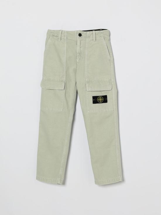 26SS [키즈] 스톤 아일랜드 스트레이트 팬츠 3100006S0104 V0161 Grey