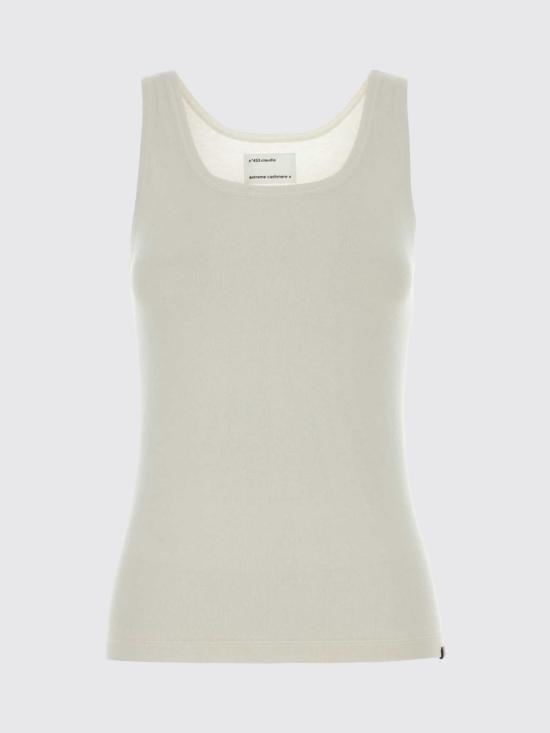 26SS 익스트림캐시미어 민소매 티셔츠 45314911TU05 SNOW White - EXTREME CASHMERE