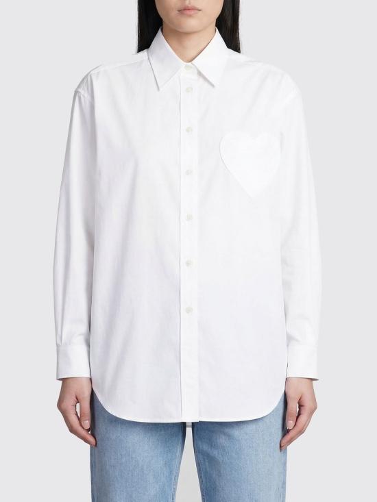 26SS 모스키노 셔츠 02240531 0001 White