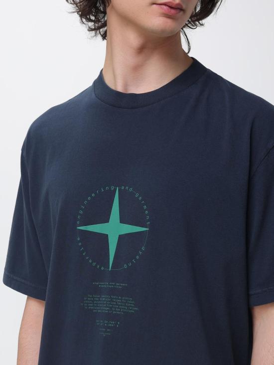 26SS 스톤 아일랜드 반팔 티셔츠 2100001S0363 V0020 Navy - STONE ISLAND