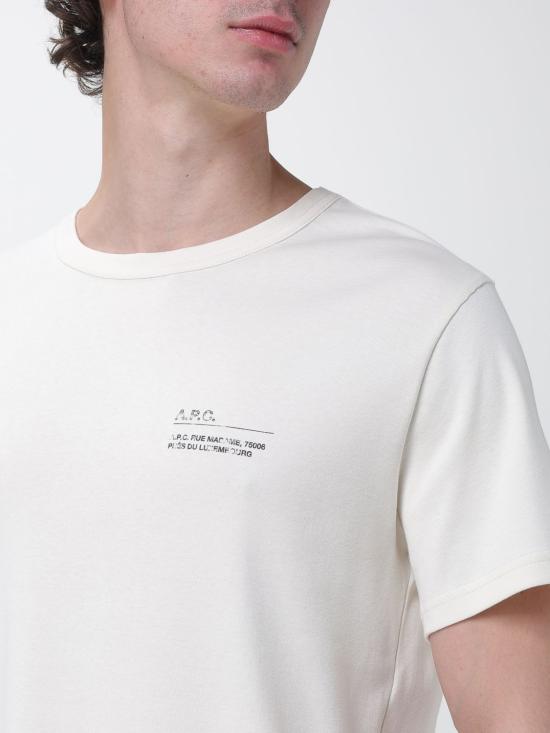 26SS 아페쎄 반팔 티셔츠 COHMWH26577 BAA Beige - A.P.C.