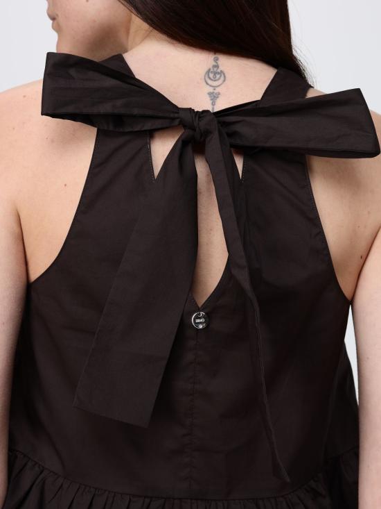 26SS 리우조 민소매 티셔츠 WA6365T4853 91109 Brown - LIU JO