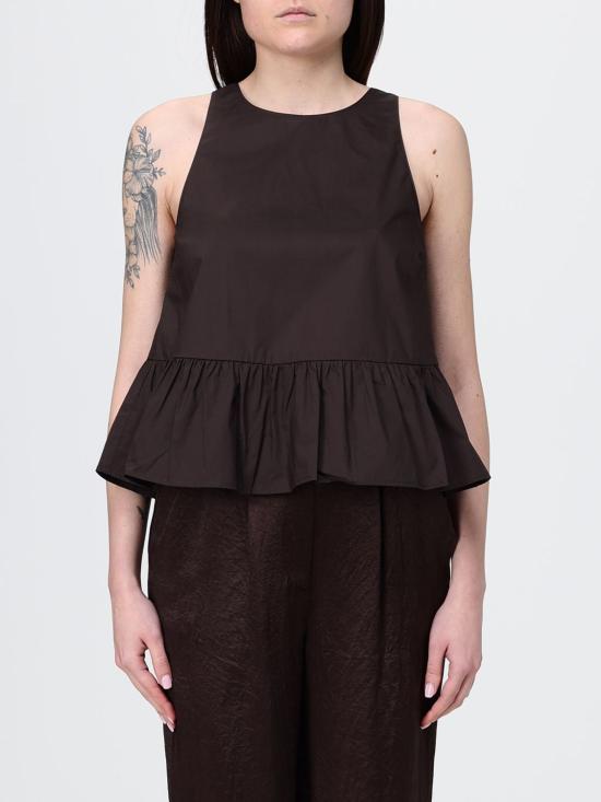 26SS 리우조 민소매 티셔츠 WA6365T4853 91109 Brown