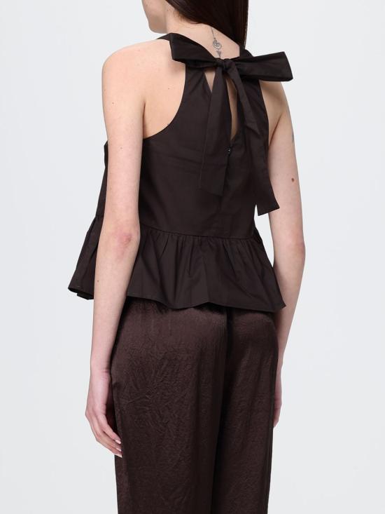 26SS 리우조 민소매 티셔츠 WA6365T4853 91109 Brown - LIU JO