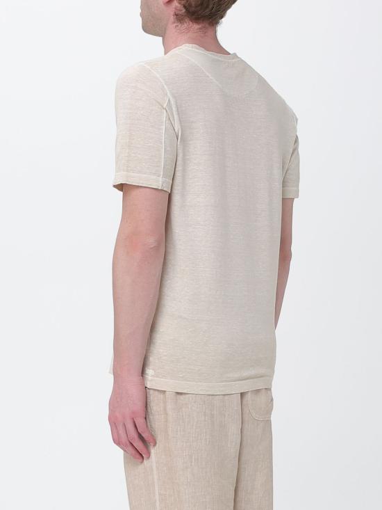 26SS 120 리노 반팔 티셔츠 33ALIM7186000G30833ALIM S00092 Safari - 120 LINO