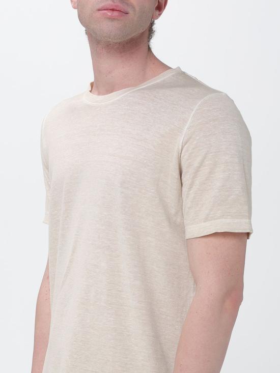 26SS 120 리노 반팔 티셔츠 33ALIM7186000G30833ALIM S00092 Safari - 120 LINO